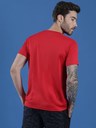 Image of EPPE Men's Round Collar T-Shirt | Regular & Dry Fit Summer Stylish Casual Tee | Polyester Half Sleeve T-Shirts for Men.