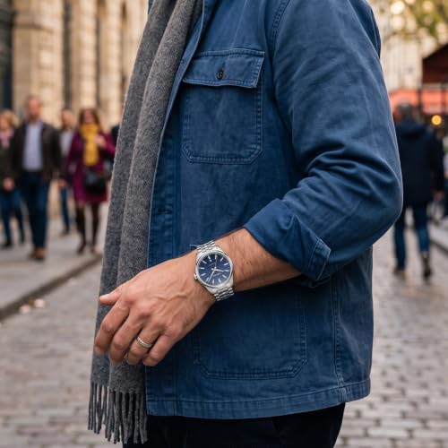 Image of TOPHILL Men Watches Automatic Mechanical Watches - Dive, GMT, Chronograph & Dress Styles | 316L Stainless Steel, Sapphire Crystal, Ceramic Bezel | 5ATM-300M Waterproof with Super Luminous | Classic Business & Sport Casual