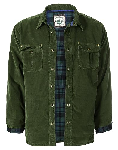 Gioberti Men's 100% Cotton Extremely Soft Corduroy Shirt Jacket w...