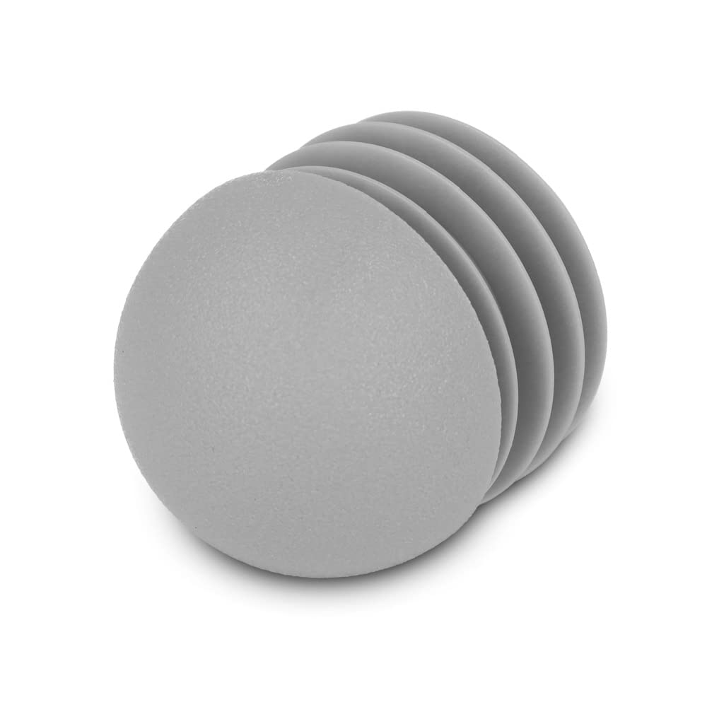 Embout Pied Chaise Exterieur GleitGut 4 X 25 Mm Embout Pour Tube Gris Bouchon Tube Rond