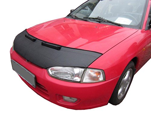 HOOD BRA Front End Nose Mask Compatible with Mitsubishi Colt CJ0 1996-2003 Bonnet Bra STONEGUARD PROTECTOR TUNING