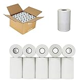 (50 Rolls) 2 1/4 x 85' Thermal Paper 50 Rolls Receipt Paper for First Data fd130 Verifone Vx510...