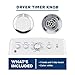 GE Dryer Timer Knob, White, WE01X24552