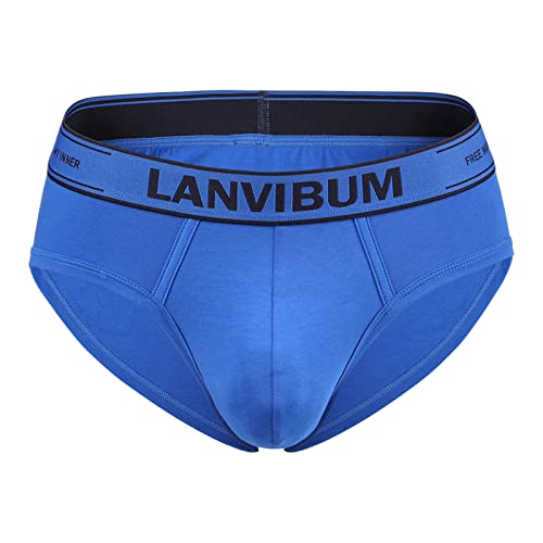 Male Fashion Underpants Knickers Sexy Ride Up Briefs Underwear Pant Mens Boxers I Fit (Blue, XL)4