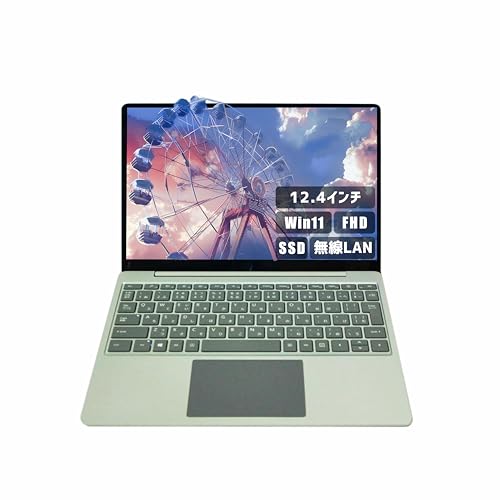 【整備済み品】(超軽量薄型モデル 持ち運び便利 12.4インチ Office搭載)Aurora&Stars Microsoft ノートPC win11 Surface Laptop Go i5 十世代 カメラ内蔵 高速SSD 《Office 2019/無線