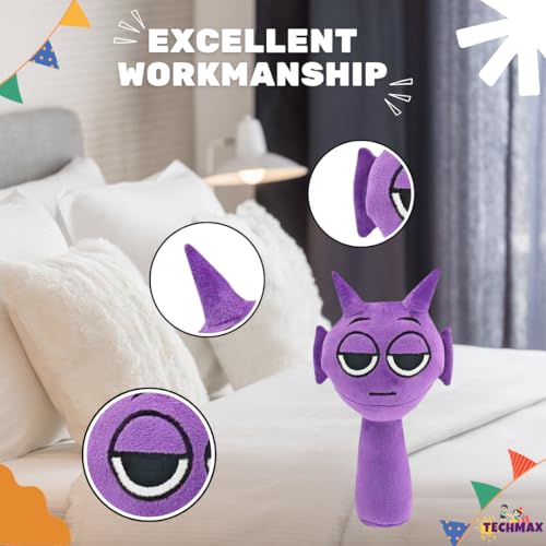 Image of Purple Sprunki Plush Toys