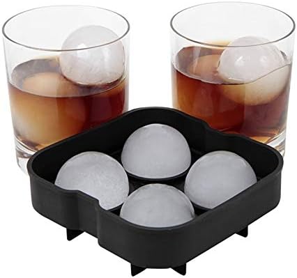 2 Durable-Made from Food Grade Silicone-100% BPA Free (Best for Whiskey, Highball, Cocktail, Liquor & Other Drink, Silicone