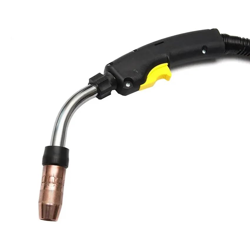 Eddyweld 10ft or 15ft Mig Gun torch Compatible with Bernard STYLE BTB 400A BNQ400M Miller Connector and Give Away Consumables kits (15ft BNQ400M-M Torch)