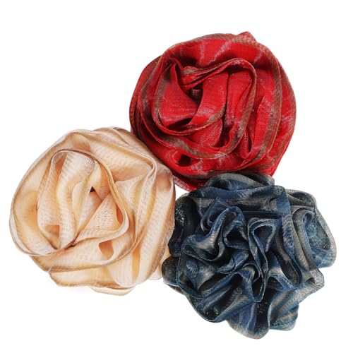 NOLITOY 3 Piezas de baño esponjas para frotar el cuerpo esponja vegetal exfoliante esponja exfoliante esponja baño esponja de ducha para el cuerpo de espuma Educación física