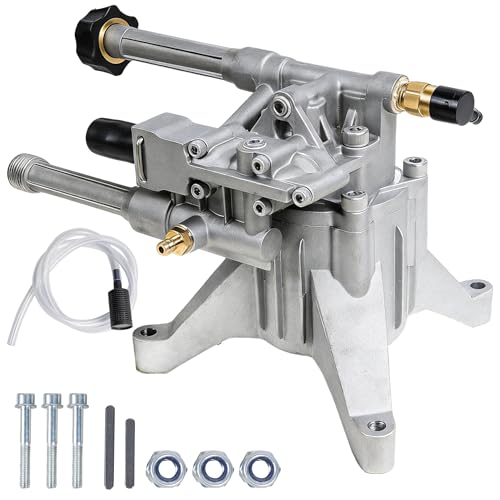 Hourleey 7/8 Shaft Vertical Pressure Washer Pump 3000PSI 2.5GPM Replacement Washer Pump Compatible with Brute Craftsman Homelite