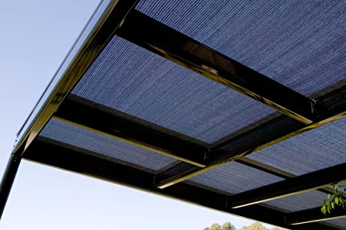 Shatex 90% Shade Fabric Shade Fabric Sun Shade Cloth with Grommets for Pergola Cover Canopy Black (8x10ft) by Shatex - Used condition - Image 5