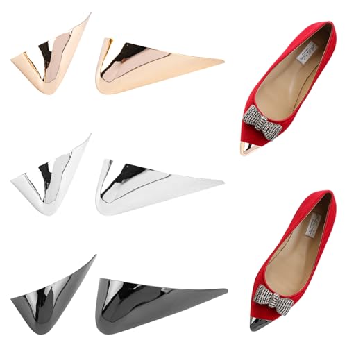 Finding the Best Shoes for Point Guards 14 AUEAR, 3 Pairs Metal Shoes Pointed Protector Triangle High Heel Toe Caps Pumps Head Covers for Shoe Protection Repair Accessories