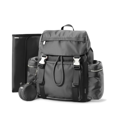 COOLREX Diaper Bag Backpack Insulated Pockets Water Resistant Travel Essentials
