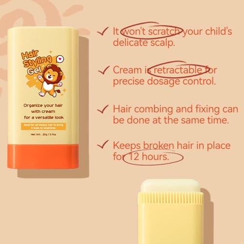 Bálsamo para el cabello en barra 1 pc natural amarillo miniatura 3