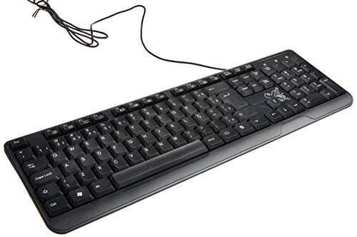 Kit Essential Teclado e Mouse USB20, Maxprint, Windows