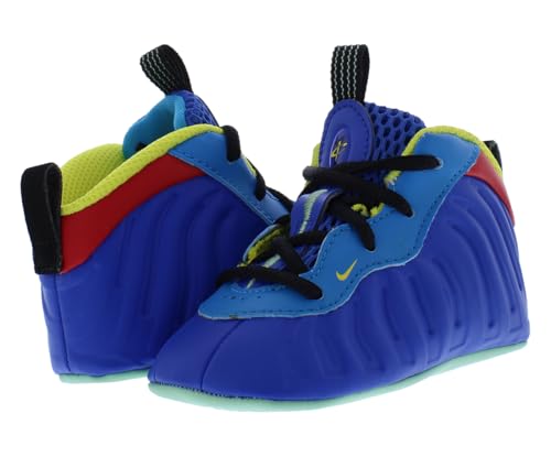 Nike Lil' Posite One Infant/Toddler Shoes Size 4, Color: Game Royal/Yellow Strike-Blue2
