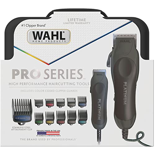Wahl 79804-100 Usa Pro Series Platinum Corded Clipper & Corded Trimmer For Home Haircutting thumb #10