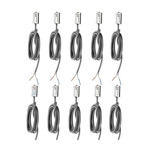 Interruptor de sensor magnético de cilindro neumático pack de 10 unidades para automatización