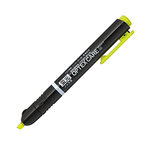 Amazon.co.jp: ゼブラ 蛍光ペン オプテックス ケアノック P-WKS12-Y 黄