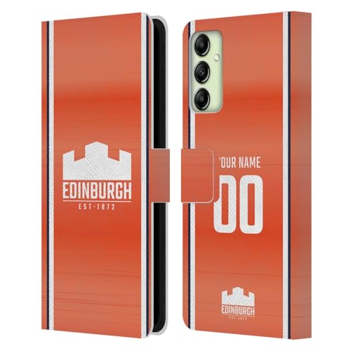 Protection Samsung Galaxy A14 5G Edinburgh Rugby coque portefeuille cuir