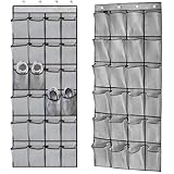 VASA NAMA Organizador de zapatos colgado sobre la puerta, Organizador colgante para guardar zapatos, Estante colgante con...