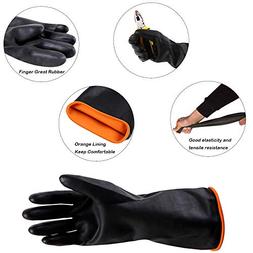Dakuan DK-APRON+GLOVES Heavy Duty Pu Apron & Latex Gloves thumb #3