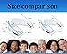 Moldable Mouth Guard for Grinding Teeth at Night & Clenching - Dental Night Guard for Adults, Comfortable Bite Protection with Case (8 pcs, 2 Sizes)