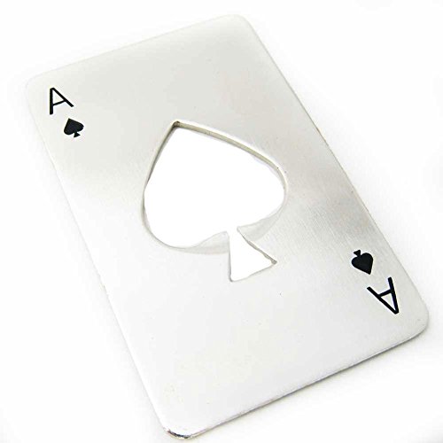 Leegoal Credit Card Size Casino Bottle Opener