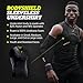 Storelli BodyShield Sleeveless Undershirt, Protective Soccer Base Layer, Lightweight Compression Top with Padded Chest and Rib Protection, Ultimate Comfort and Safety for Athletes, Black, Large