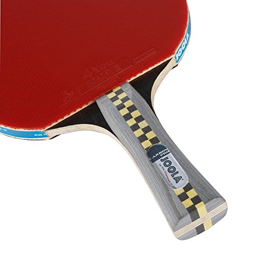 Joola Carbon Pro 5 * gratuit Raquette de tennis de table, Rosso, taille unique set da 3