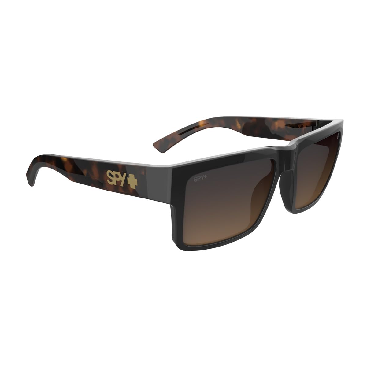 SPY Unisex-Adult 6700000000264 Montana Black/Honey Tort Happy Dark Brown Fade, Multi, jeden rozmiar, multi, Rozmiar Uniwersalny