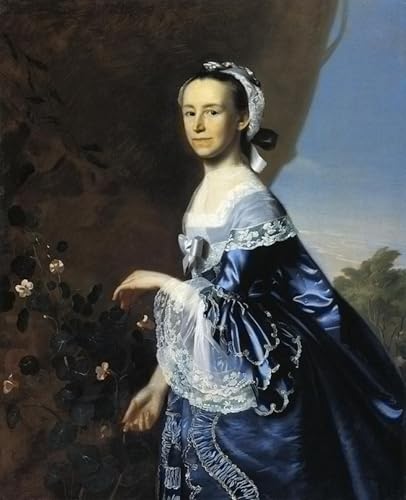 Lienzo de pintura pared con reproducción artística de cuadro de Copley 60x90cm