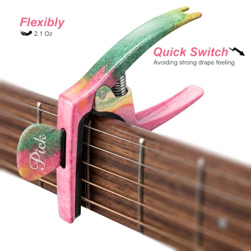 Image of Guitar Capo 3in1 Metal Capo for Acoustic&Electric Guitar Accessories