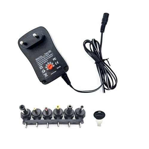 3 V, 4,5 V, 5 V, 6 V, 7,5 V, 9 V, 12 V, voltaje de salida ajustab...