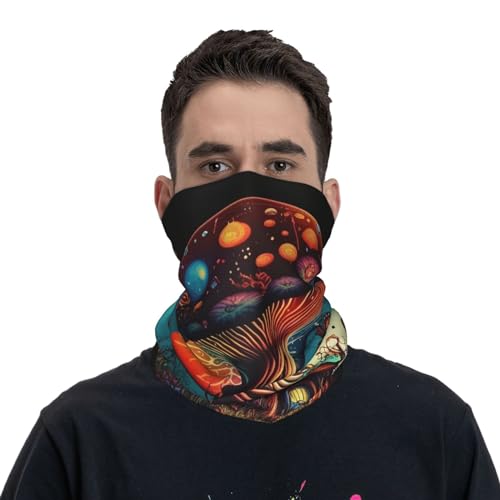 Bandana bufanda con estampado colorido Fantasy Forest para cuello, cubrebocas, pasamontañas y bandana para hombre y mujer para moto, ciclismo, esquí y fiesta miniatura 2