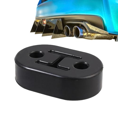 Percha de goma de escape de coche, suspensión de tubo de escape,Soporte universal para manguera de coche | Soporte de aislante ajustable, de s