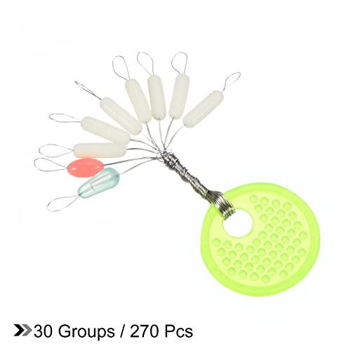 PATIKIL 0.17x0.05 Fishing Rubber Bobber Beads Stoppers - Image 3