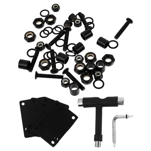 DIYEAH Kit de Herramientas Multifunción para Patinetas, Accesorio Compacto y Duradero, Material Resistente, Herramienta de Fijación para Reparación de Patinetas, Uso Portátil