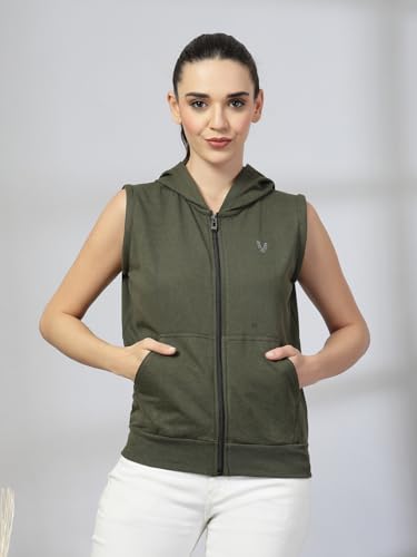 Image of UZARUS Women's Cotton Blend Standard Length Jacket