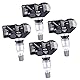 4 Stück 5Q0907275B RDKS Reifendrucksensoren für A3 A4 A5 A6 A7 Q1 Q2 Q3 Q4 Q5 Q7 Pa-ss-at Pors-che Seat RDKS Sensor TPMS Reifendrucksensor Luftdrucksensor 5Q0.907.275