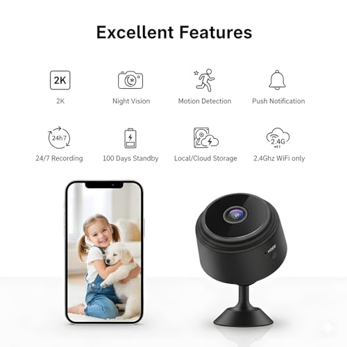 Hidden Security Camera Clock