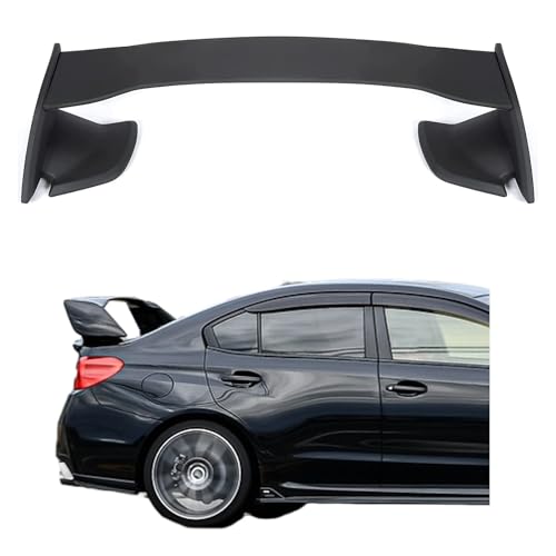 HECASA Trunk Spoiler Wing Compatible with 2015-2021 WRX STI 4 Door