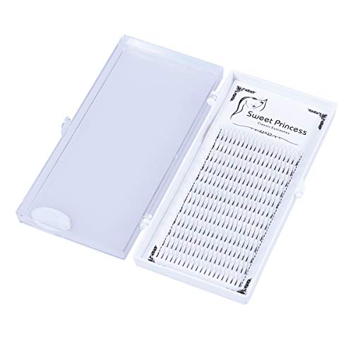 Preisvergleich Produktbild 240 Stücke Wimpernverlängerung Kleber Falsche Wimpern Natürliche Make-Up Wimpern Wimpern Extensions (3 Wurzeln 0,10 D 13mm)