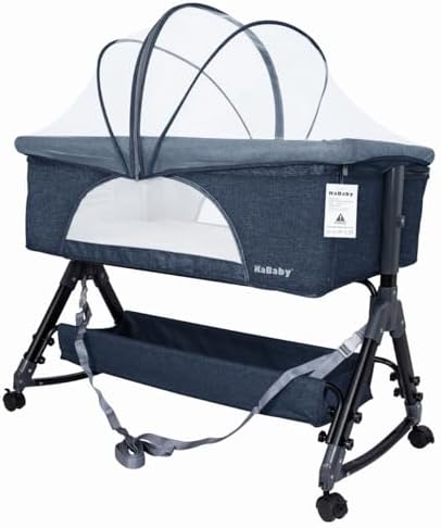 Berço Portátil Moises Co-bed Até 15kg C/Balanço Mosquiteiro e Ces...