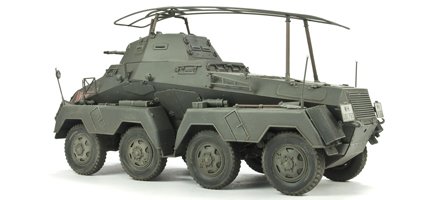 Amazon | AFVクラブ 1/35 Sd.Kfz232 八輪装甲車 初期型, プラモデル