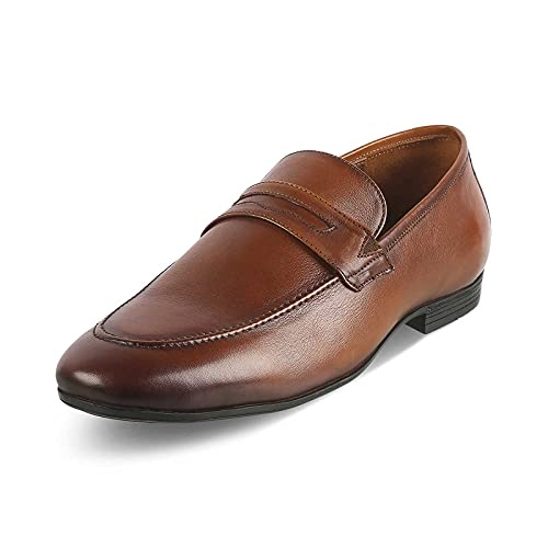Image of tresmode Smart Casual Leather Loafer for Men