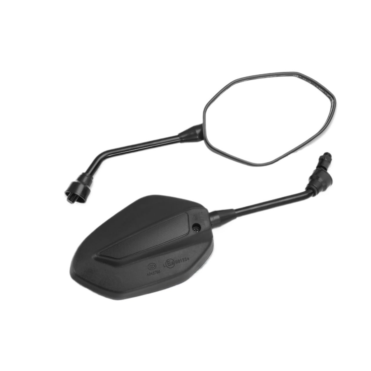 espejo retrovisor de motocicleta 1 Par De Espejos Retrovisores Retrovisores De Motocicleta De 10MM Para H&on&da Para Ya&ma&ha Accesorios De Motocicleta De Aluminio