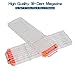 lififun 2 Pack 18-Dart Quick Reload Clip Magazine for Nerf N-Strike Elite Series (White)