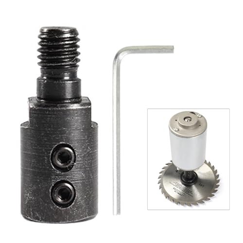 kobeIeen Angles Grinders Motor Shafts Couplers 5/6/8/10/12/14/16mm Sleeve Cutter Connection Chucks Couplers Mandrel