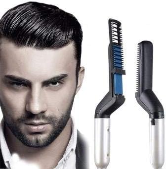 Brothers Mens Hair and beard straightener Modelling comb Hair M styler Quick Hair style